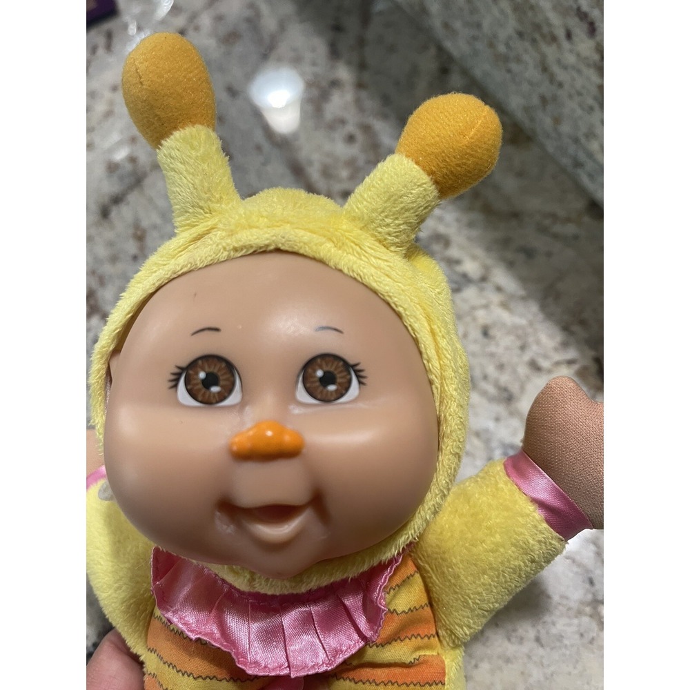 Cabbage Patch  2012 Kids Plush Beanie Baby Toy Bumble Bee 10"  ~ Used
